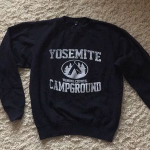 Navy Yosemite Crewneck